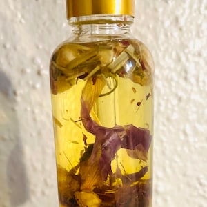 Egyptian BLUE LOTUS Beauty Oil | Body Oil | Powerful Ancient Egyptian | Intuition | Moisturizer | Intention | Road Opener | Crown Chakra |