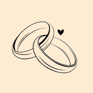 Easy wedding ring drawing hotsell