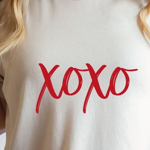 XOXO SVG, Valentine&#39;s Day Svg, Love Svg, Svg Files, Cricut and Silhouette Cut Files