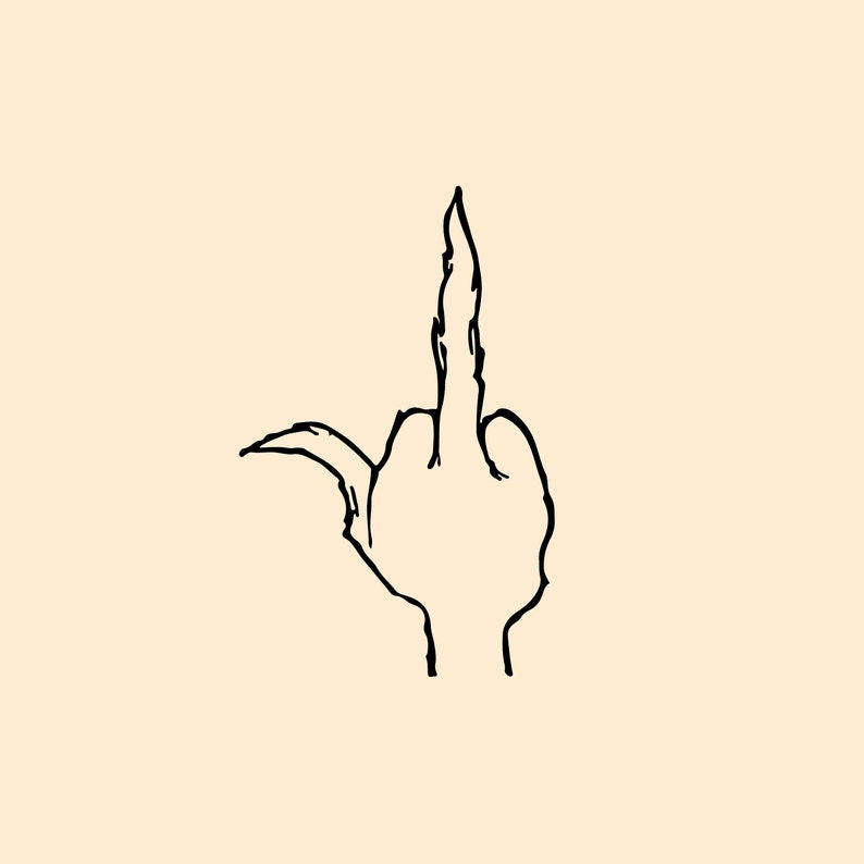 Grinch Middle Finger Svg Grinch Middle Finger Cricut File Etsy Ireland