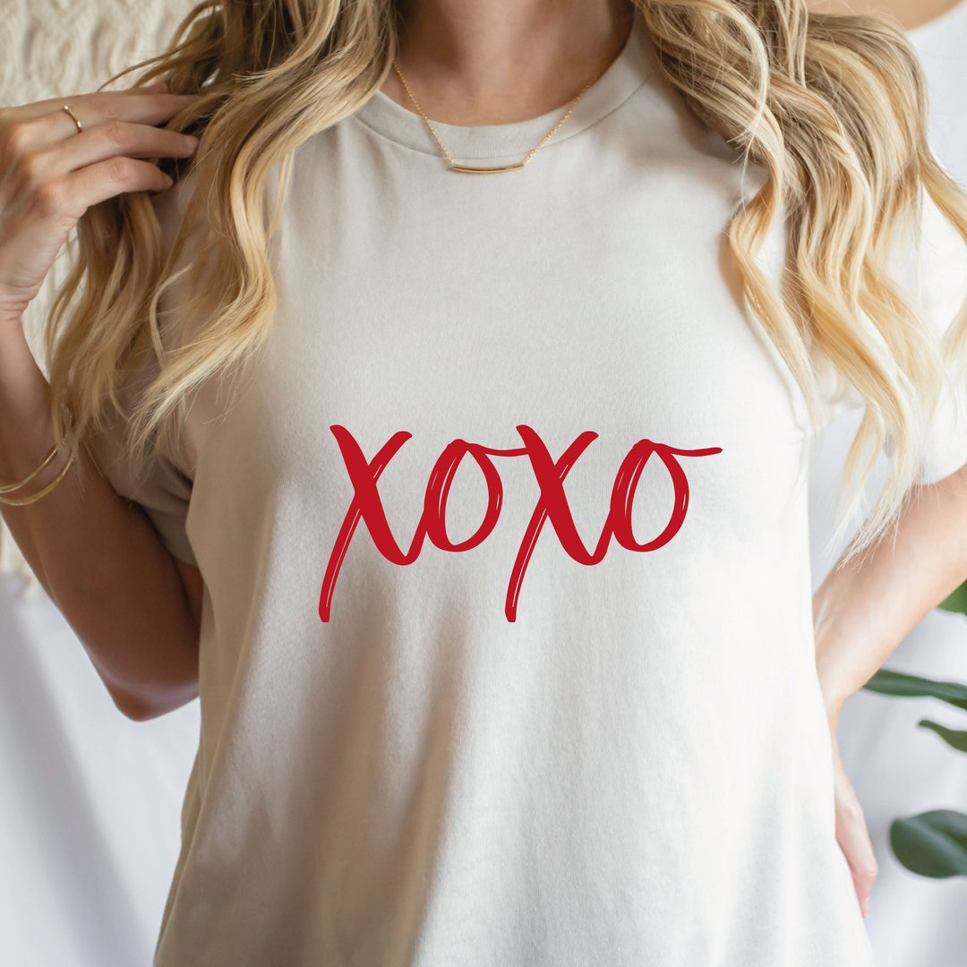 XOXO Valentine's Day SVG, Cricut & Silhouette Cut Files - Etsy