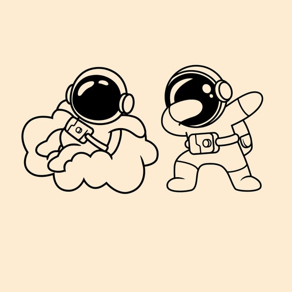 astronaut SVG - astronaut PNG - space SVG - moon svg - funny svg - asrtronaut helmet svg - cute astronaut svg - svg files for cricut