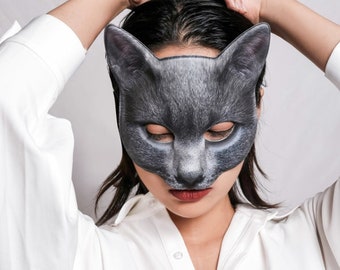 Fox Masquerade Mask, Women Mask, Ball Party Mask, Halloween Party Mask, Party Mask, Anniversary Mask, Halloween Mask, Animal Mask,