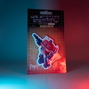 Transformers Optimus Prime Air freshener “new car smell”
