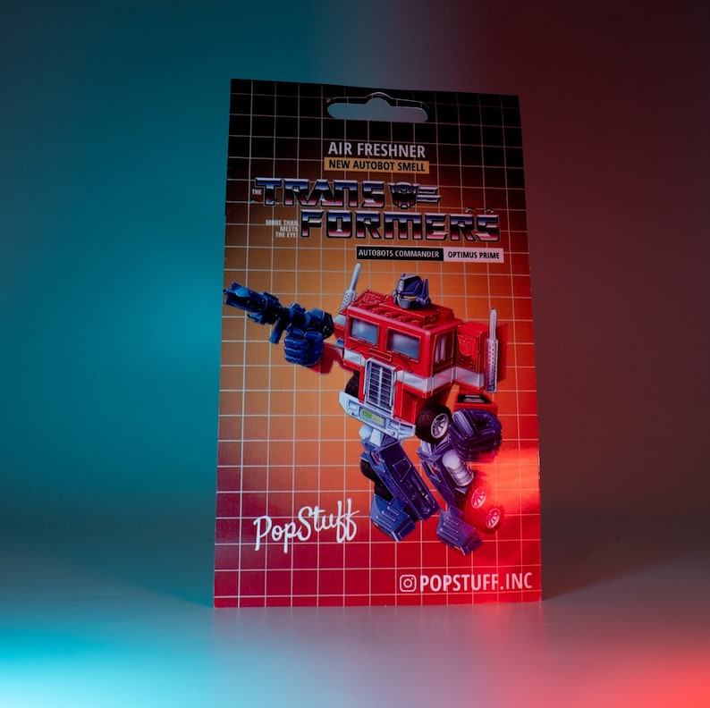 Transformers Optimus Prime Air Freshener new Car Smell Etsy