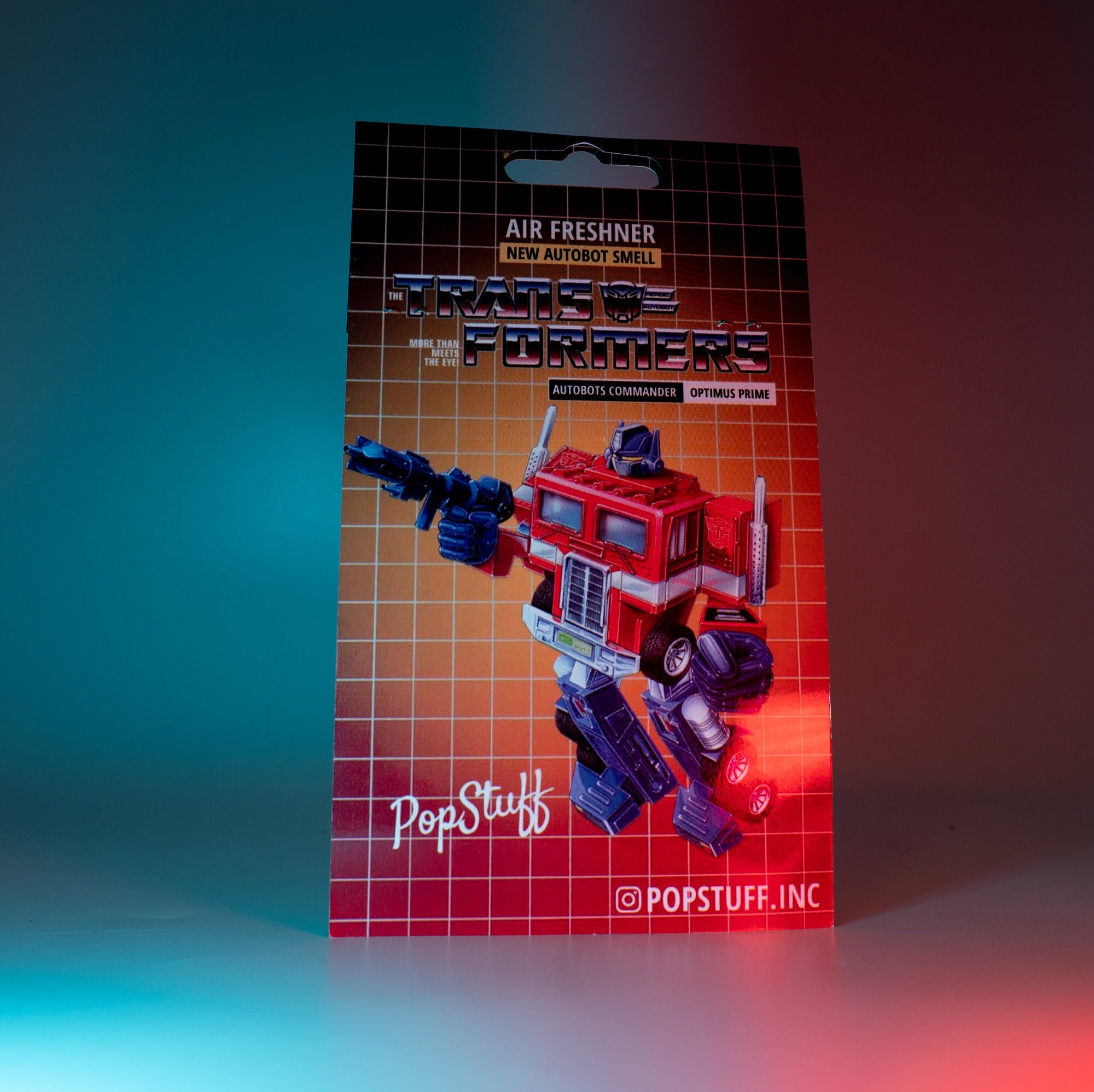 Transformers Optimus Prime Air Freshener new Car Smell Etsy