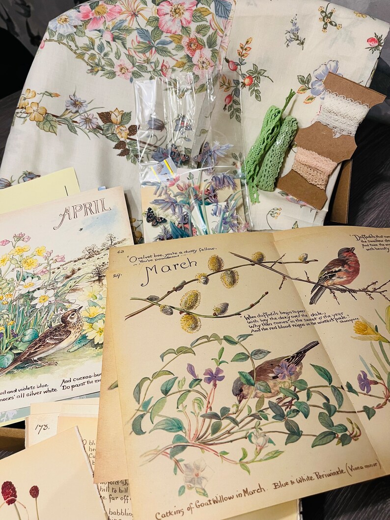 Edith Holden Craft Kit - Etsy UK