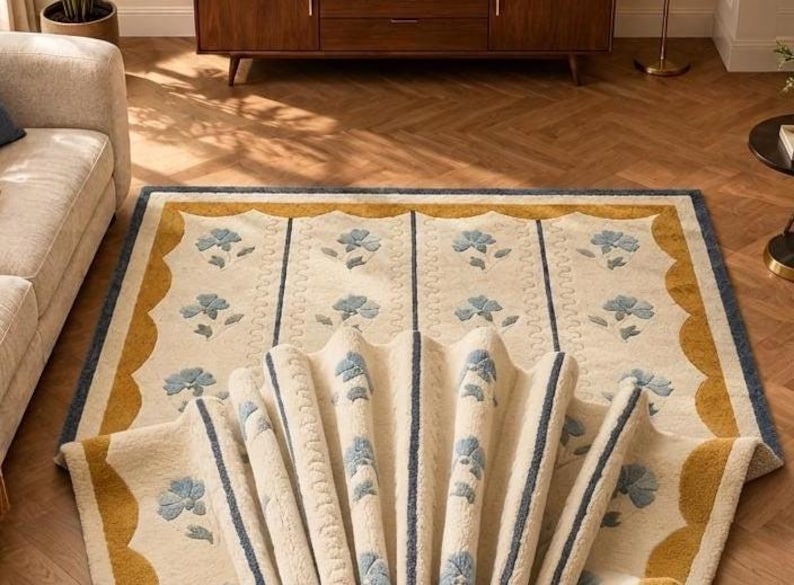 8x10 bedroom rug, 9x12 floral rug, 5x7 accent rug, 6x8 wool carpet, 7x9 living rug, 8x9 floor rug, 8x10 handmade rug, 9x11 tufted rug, 9x13 large carpet, 10x12 room rug, 10x14 oversize rug, 10x16 wool rug, 10x18 area rug, 8x12 bespoke rug, 9x14 custom carpet, 4x6 entryway rug, 3x5 small carpet, 8x8 round rug, 10x10 floor carpet, 5x10 hall runner, 2x6 kitchen runner, hand tufted area rug, large living room rug, modern scalloped rug, custom dimensions rug, master bedroom carpet,