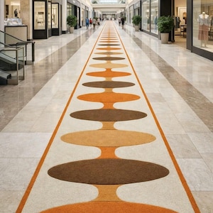 Alfombra de lana tejida a mano, alfombra abstracta moderna, alfombra minimalista, alfombra de forma orgánica para la decoración de la sala de estar, alfombra moderna para el pasillo.