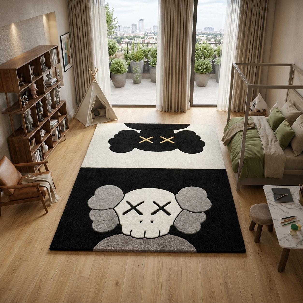 Kaws rugs - Etsy 日本