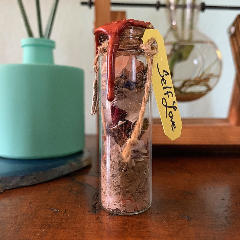 Spell Vase selfesteem and Selflove Ritual Etsy