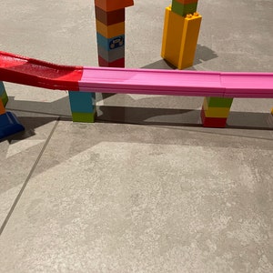 HABA Kullerbü rail short Lego Duplo compatible
