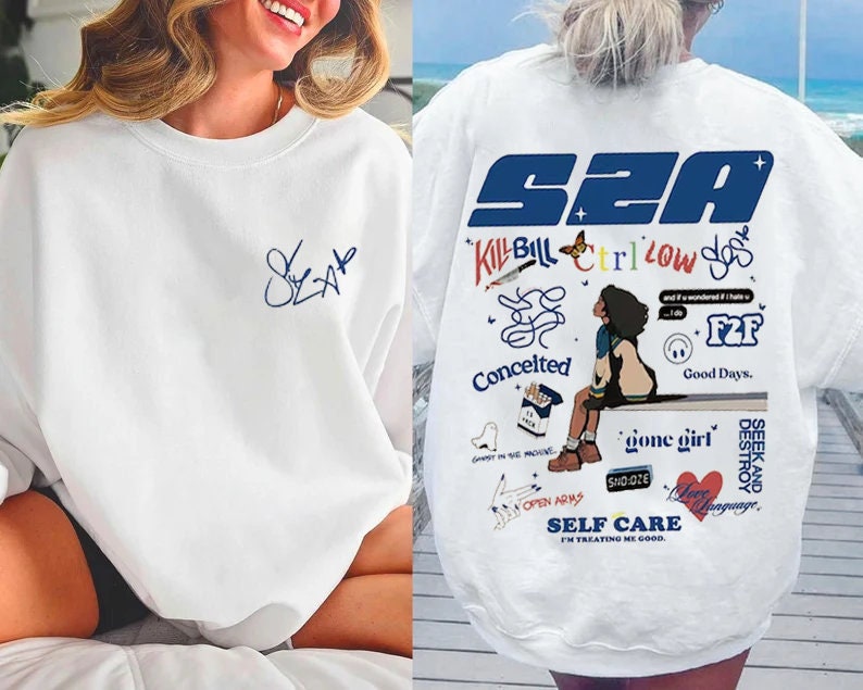 Sza Tour Merch Sza Sos Tour Jersey classic shirt, hoodie, sweater