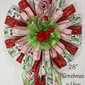 Grinch Tree Toppers image 8