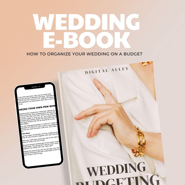 Wedding  Budgeting Guide | Wedding Planner E-Book | Wedding on a Budget | Wedding E-Book | Wedding Tipps | Affordable Wedding Guide