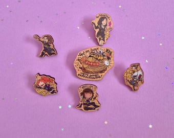 Expedition 33 Wooden Pins