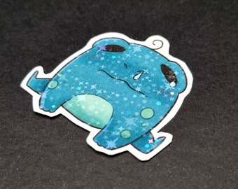 Sad Frog Sticker