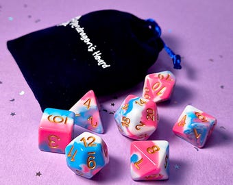 Signature Pride Dice - Transgender / Trans