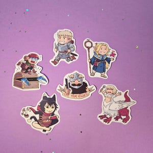 Dungeon Meshi / Delicious in Dungeon Stickers