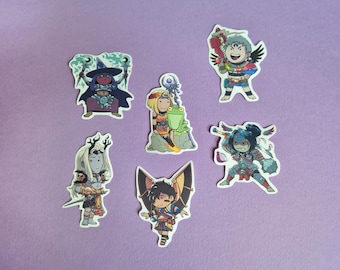 Hades II Stickers - Melinoë, Hecate, Moros, Nemesis, Eris, Icarus