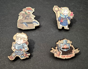 Dungeon Meshi / Delicious in Dungeon Wooden Pins