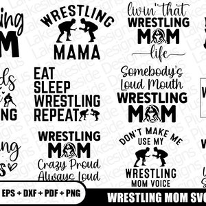 Wrestling Mom SVG 15 Pack, Wrestling Mom Shirt Png, Wrestling Mom Cricut, Wrestling Mama Svg, Wrestling Mom Svg Png For Cricut Sublimation