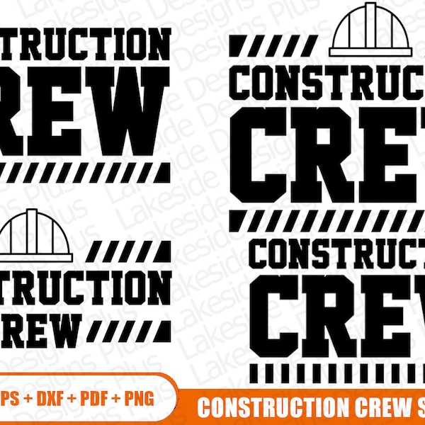 Construction Crew SVG, Construction Crew Png, Construction Construction Crew Svg Png For Cricut Sublimation