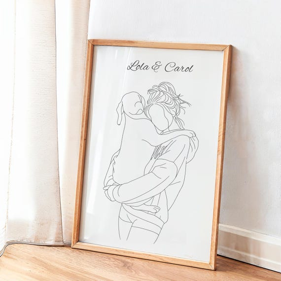 Custom One Line Dog-Custom Pet Portrait from Photo-Dog Line Art-Continuous Line Drawings-Dog Portrait-Dog Tatto-Pet Loss Gift-Dog Memorial
