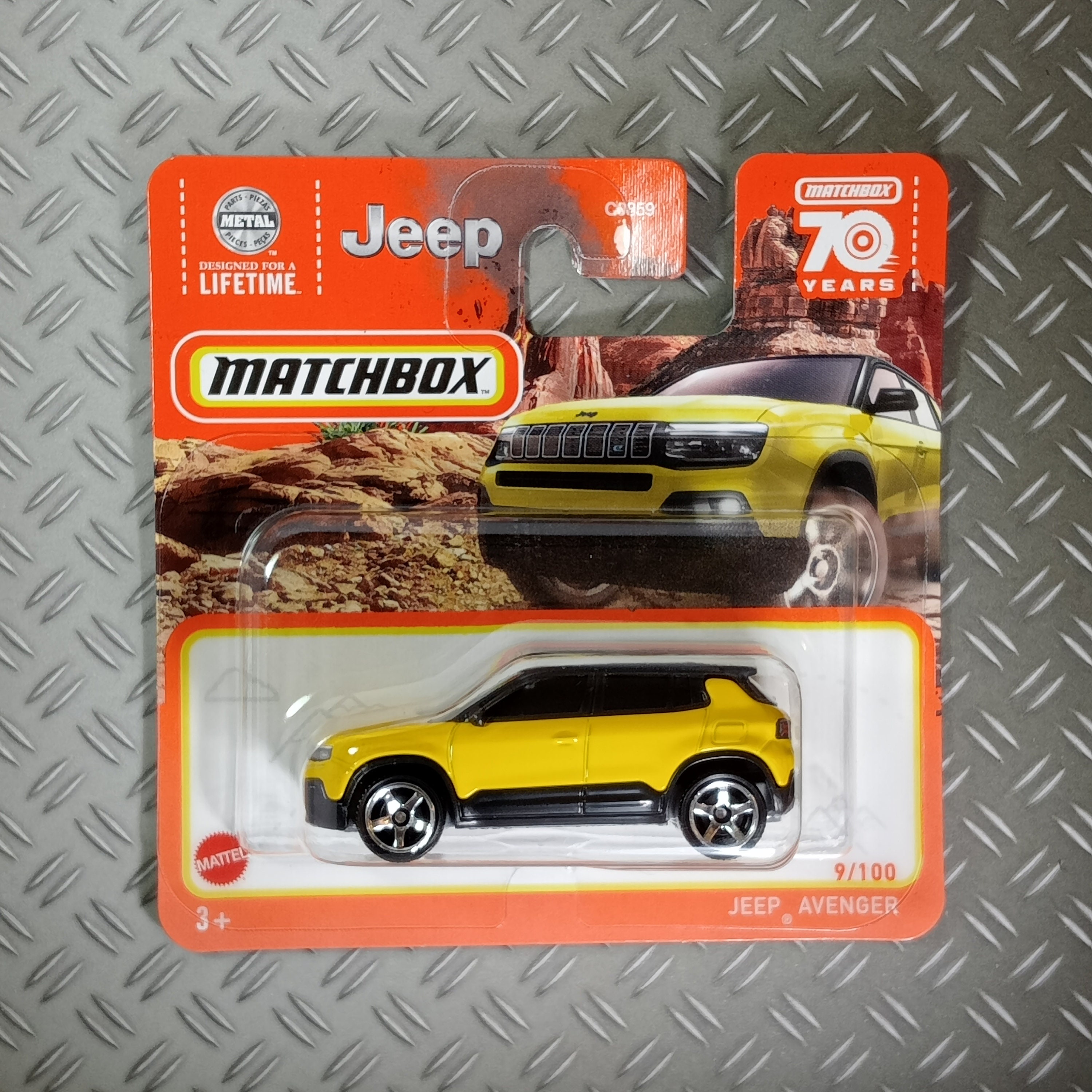 Matchbox Jeep Avenger raro modello da collezione in miniatura scala 1:64  idea regalo spedizione gratuita -  Italia