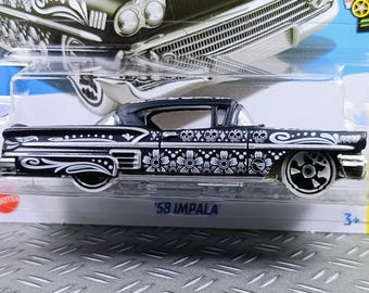 Hot Wheels 58 Impala Rare Miniature Collectible Model Gift