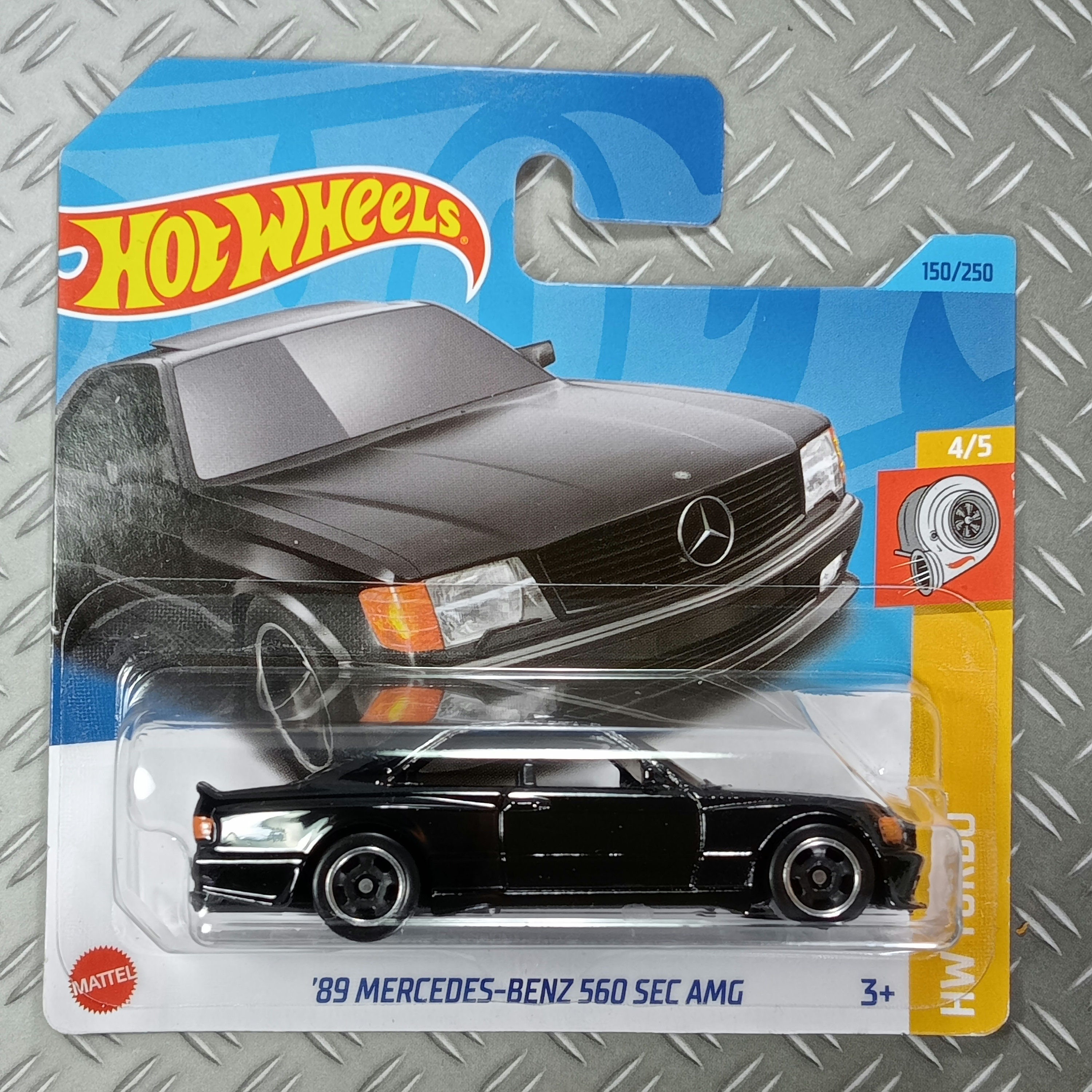 Hot Wheels '89 Mercedes Benz 560 Sec AMG Rare Collectible