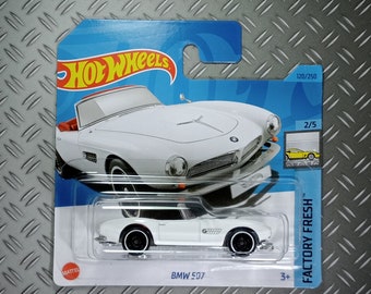 Hot Wheels BMW 507 Coupe-white With Red Interior-short Card-hard