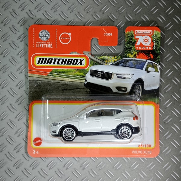 Matchbox Volvo CX 40 modèle de collection rare en miniature échelle 1:64 idée cadeau livraison gratuite