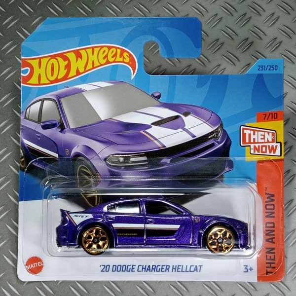 Hot wheels 20 Dodge Charger Hellcat rare collectible miniature model 1.64 scale gift idea with free shipping