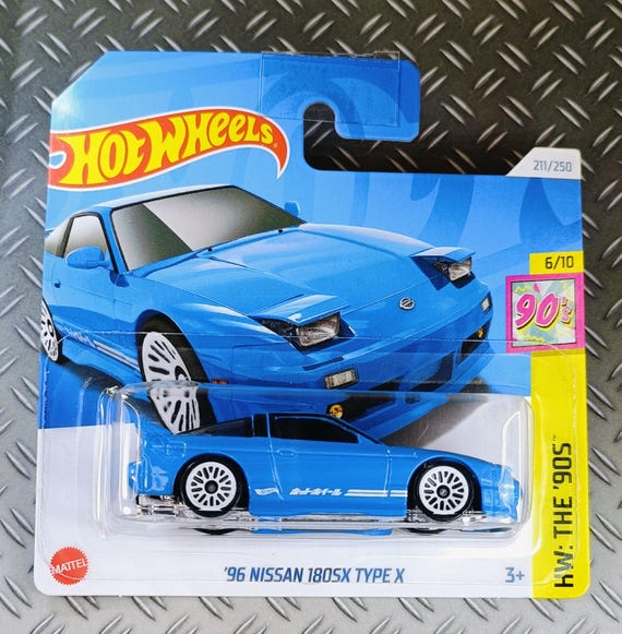 Hot Wheels 96 Nissan 180SX Type X Rare Miniature Collectible