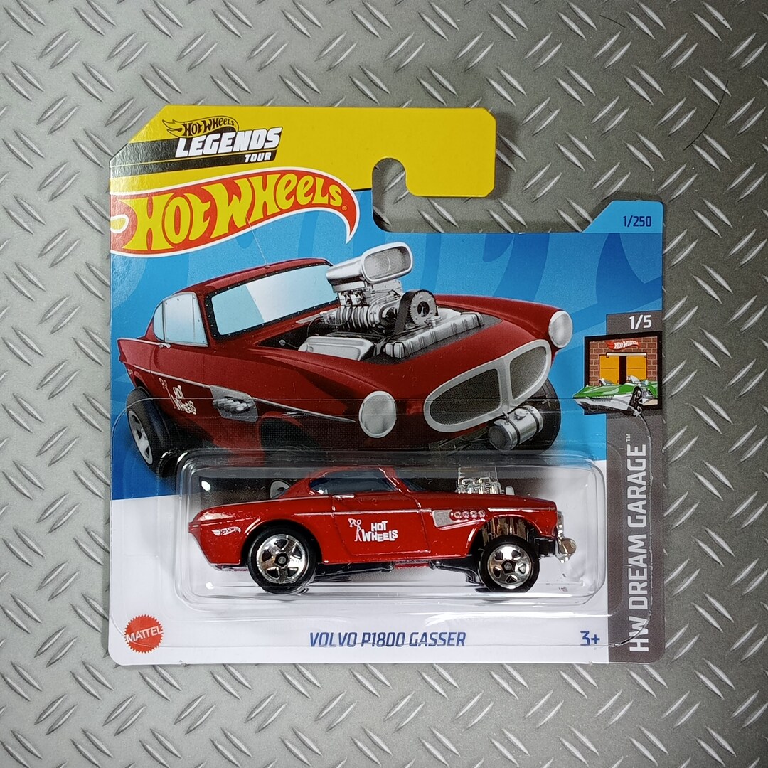 Hot Wheels Volvo P1800 Gasser Rare Collectible Miniature Model 1.64 ...