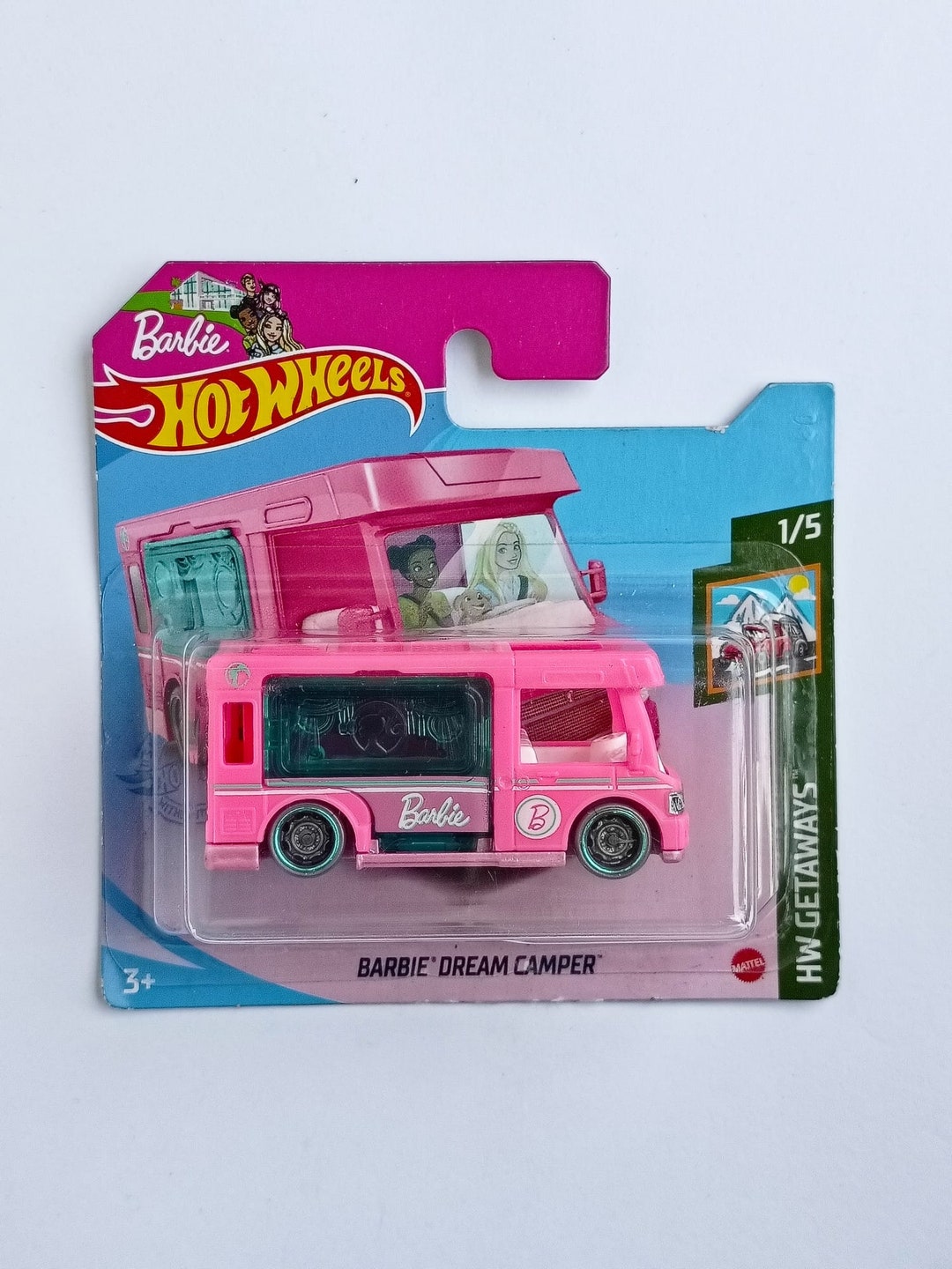 Hot Wheels Dreams Camper Barbie Diecast Toy Collectible Etsy