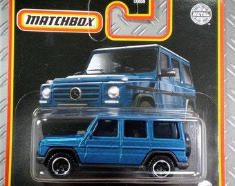 Matchbox Mercedes Benz G 500 modèle miniature de collection rare à l'échelle 1/64 idée cadeau avec livraison gratuite