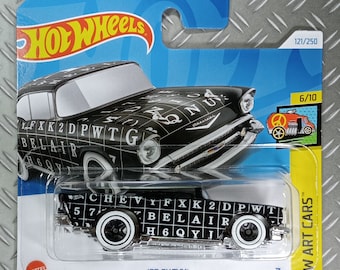 Hot Wheels 57 Chevy rare modèle miniature de collection 1 idée cadeau à l'échelle 64 avec livraison gratuite