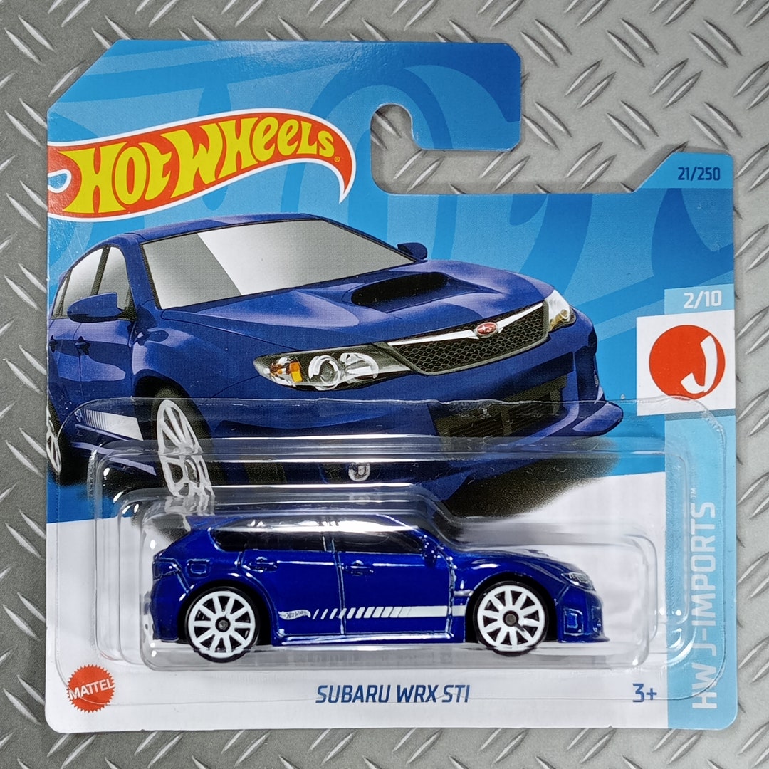 Hot Wheels Subaru WRX STI Diecast Cars-toy Car-miniature Car Custom Hot ...