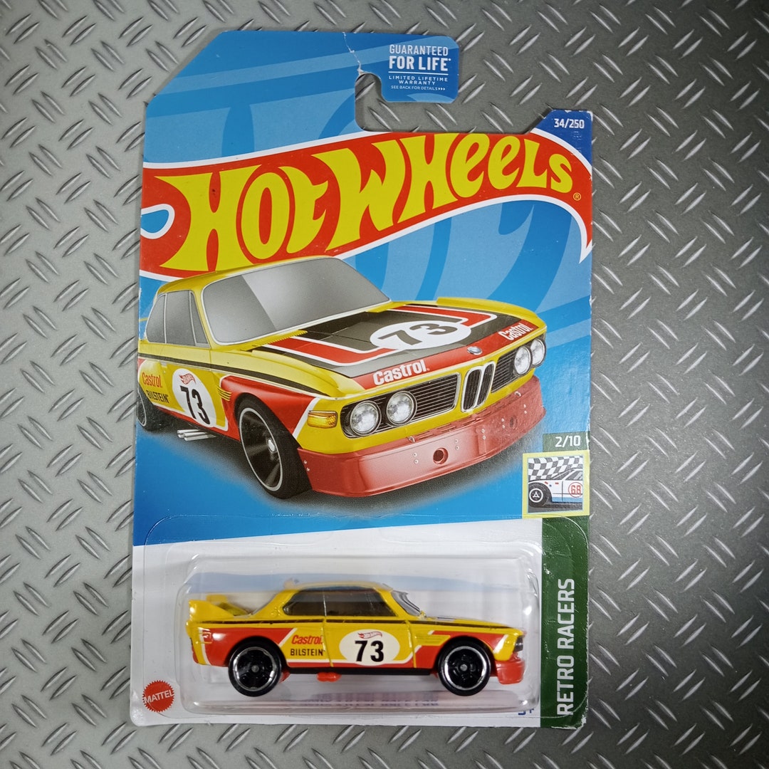 Hot Wheels 73 BMW 3.0CSL Race Car Rare Collectible Miniature Model 1:64 ...