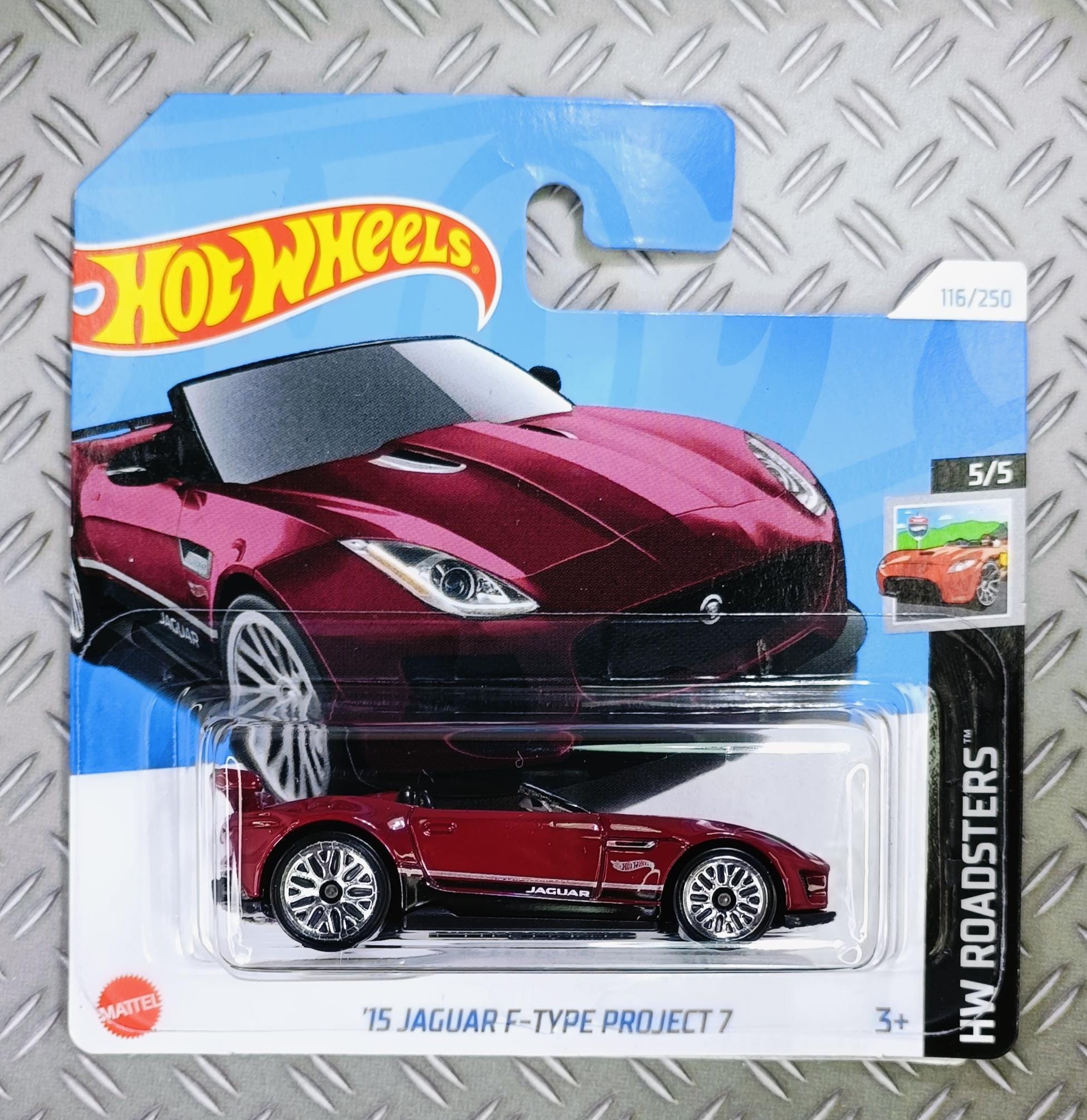 ずっと気になってた Project F-type Jaguar 15 Wheels Hot 7 Miniature Rare ミニカー