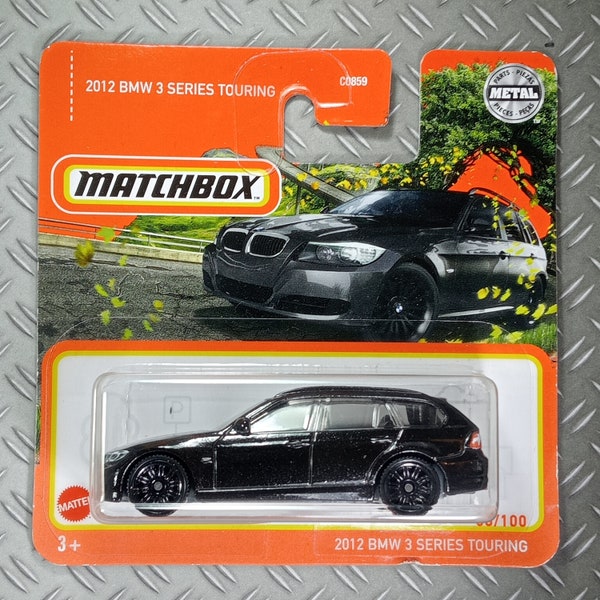 Matchbox 2012 BMW 3 Series Touring raro modello da collezione in miniatura scala 1/64 idea regalo con spedizione gratuita