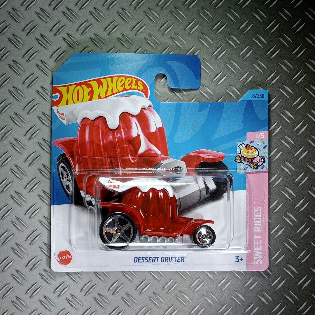 Hot Wheels Dessert Drifter Rare Collectible Model 1.64 Scale Four