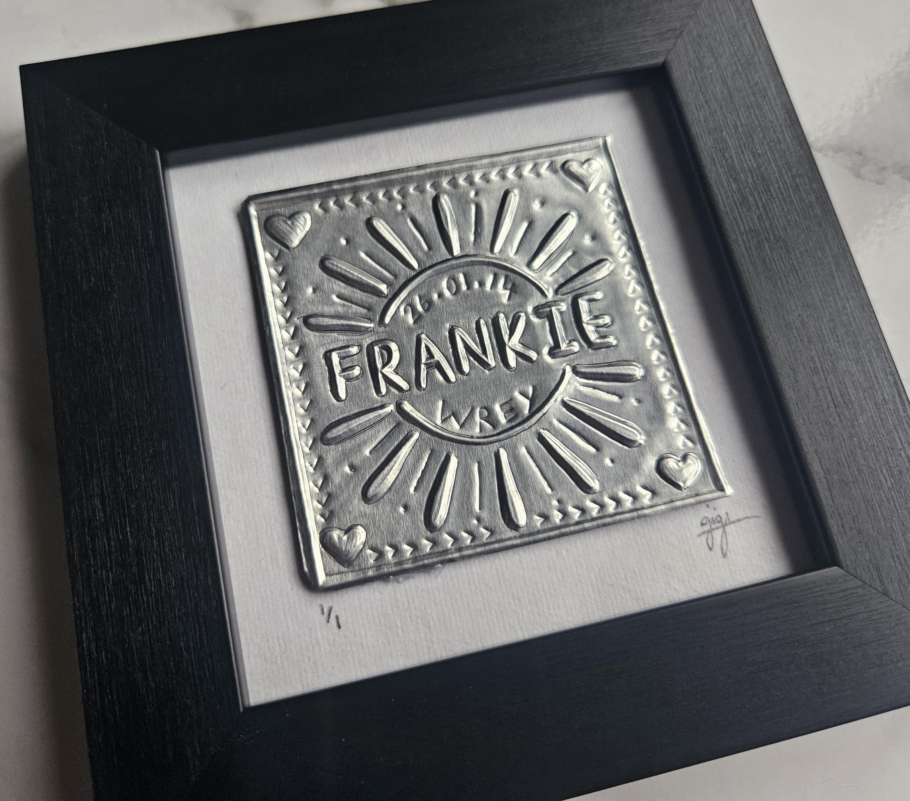 Panneau Mural Métal Humoristique Bad Idea - 35,5 X 25,4 Cm - Neuf