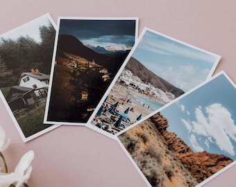 50 impresiones fotográficas sin ácido / Impresiones fotográficas de calidad de archivo para fotógrafos profesionales / Tamaños 4x6, 5x7, 6x8