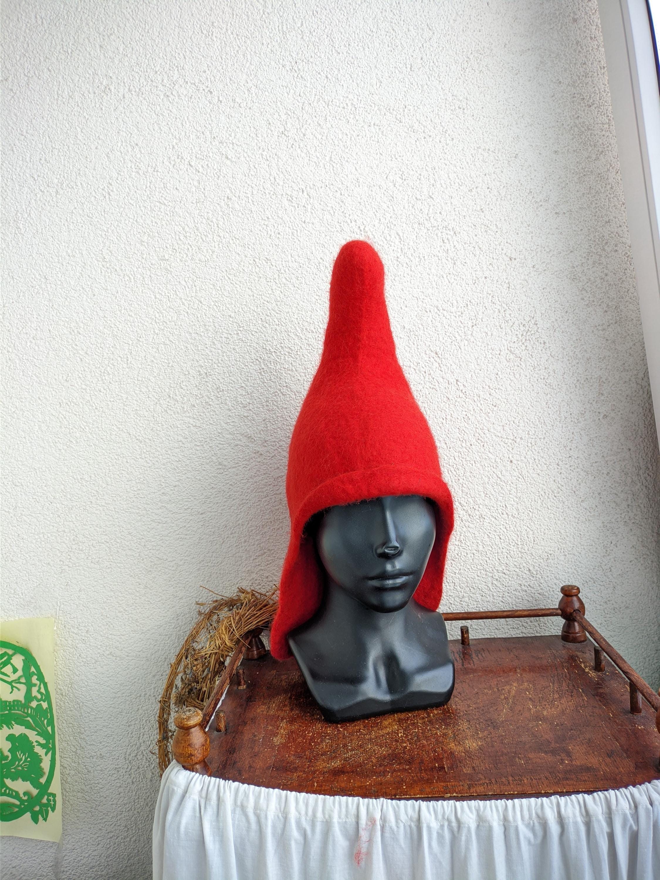 帽子 anytee Felted Bootleg Cap_First Model Felted Wool Scythian Hat, Medieval Festival Headwear - Etsy UK
