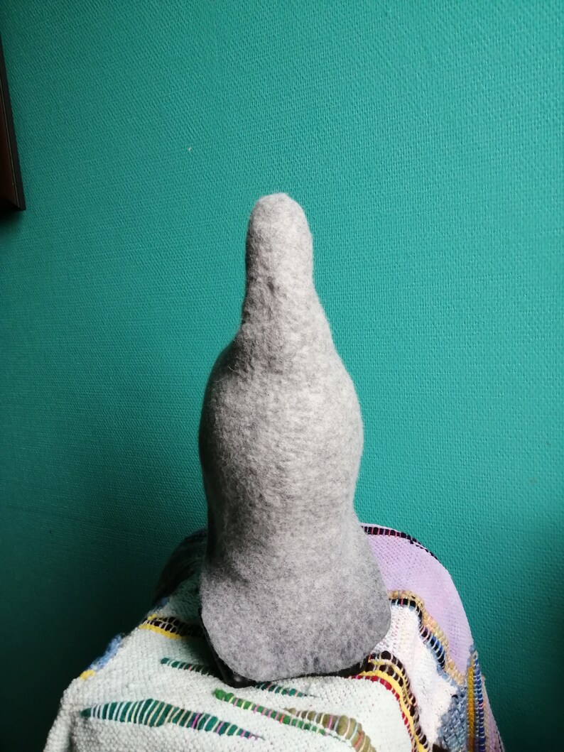 Felted Horned Scythian Men's Medieval Hat for Festivals of Etsy