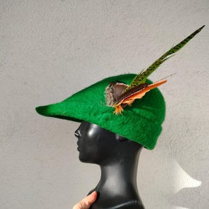 Blue Robin Hood Hat - Etsy display picture 2