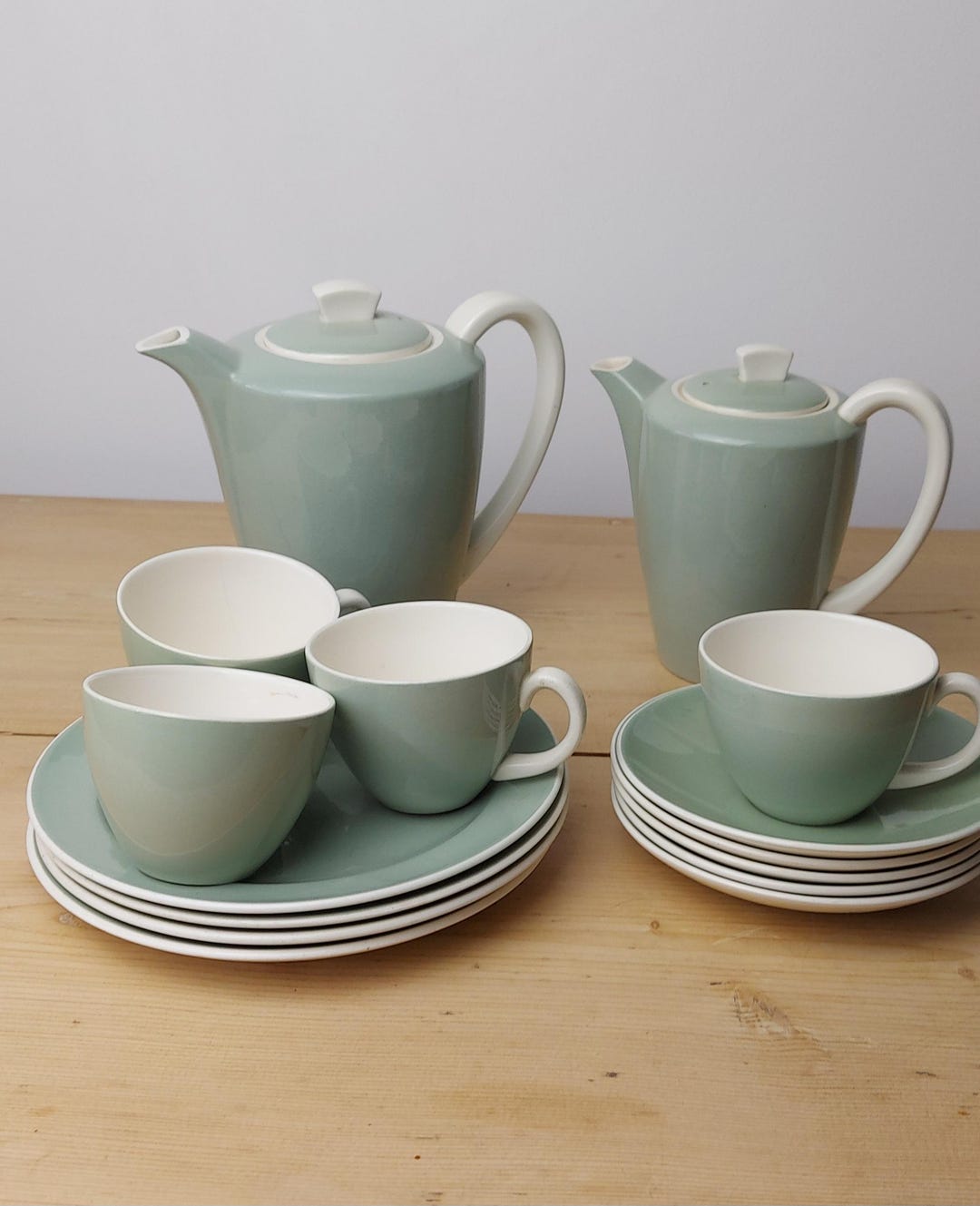 Poole Pottery 「Celadon ティーポット」プールポタリー
